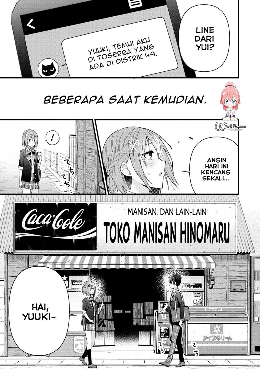 The Cute Girl Sitting Next to Me Is Trying to Make Me Fall in Love With Her as a Way to Ridicule Me, but the Tables Were Turned on Her Before She Knew It Chapter 04 Gambar 18